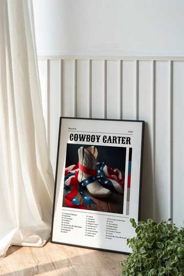 Discover Cowboy Carter Album Art, Beyonce Poster