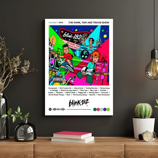 Discover B182, The Mark, Tom, and Travis Show, Album Poster