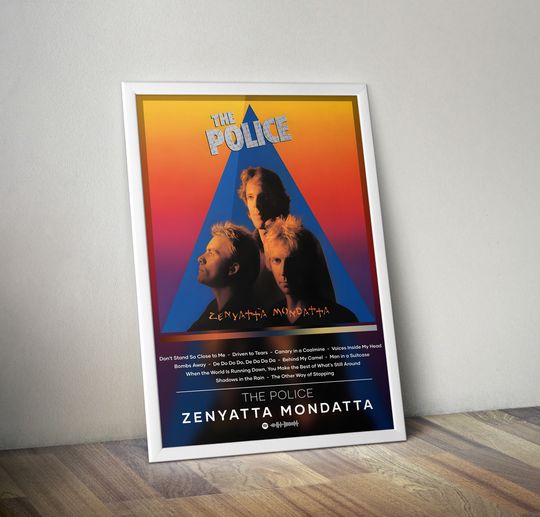 Discover The Police Poster Print | Zenyatta Mondatta Poster