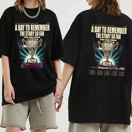 Discover To Remember - The Least Anticipated Album Tour 2024 Shirt