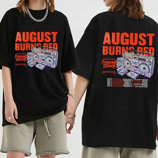 Discover August Burns Red Mini Tour 2024 Shirt, August Burns Red Band Fan Shirt