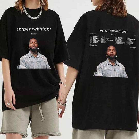 Discover Serpentwithfeet Grip Tour 2024 Shirt, Serpentwithfeet Fan Shirt