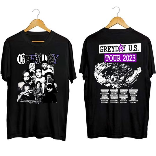 Discover Greyday 2023 Merch, Suicideboys Tour 2023 Shirt