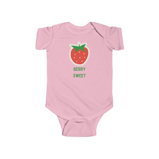 Discover Berry Sweet Strawberry Baby Bodysuit