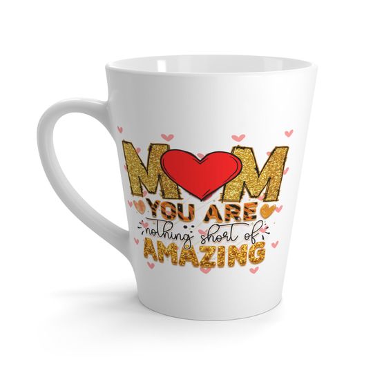 Discover Mother's Day Latte Mug,Happy Mother's Day Mug