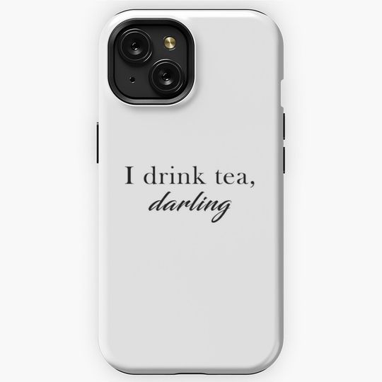Discover Tom Holland - I Drink Tea, Darling iPhone Case