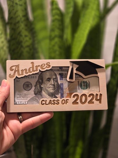 Discover Graduation Gift Money Holder