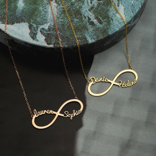 Discover Kids Infinity Name Necklace