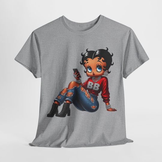 Discover Betty Boop Streetwear T-Shirt