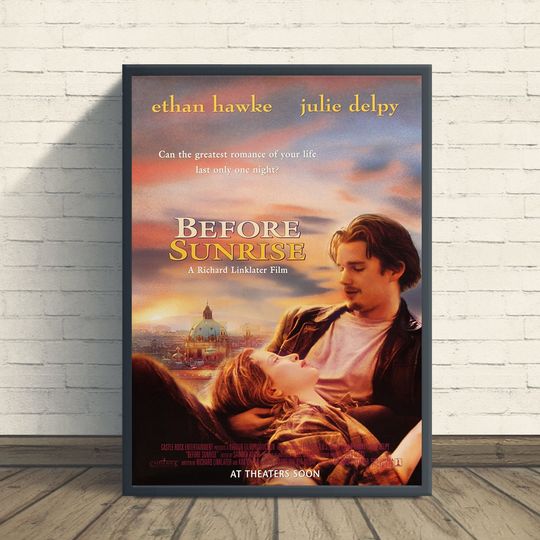 Discover Before Sunrise Movie Poster Print, Room Decor, Movie Art