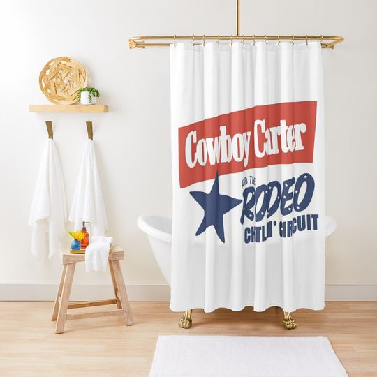Discover Cowboy Carter 15 Shower Curtain