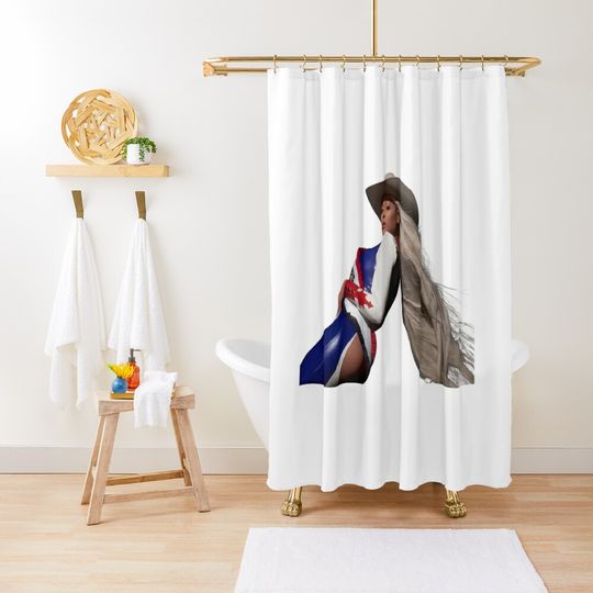 Discover Cowboy Carter Shower Curtain