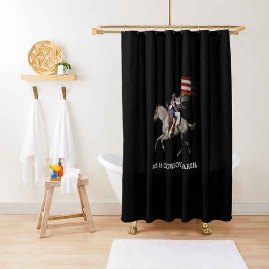 Discover Cowboy Carter Shower Curtain
