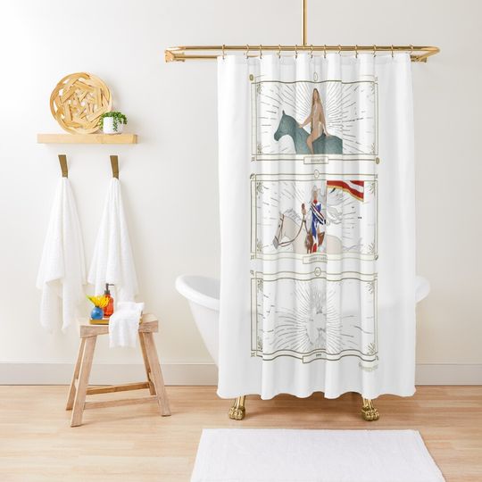 Discover Cowboy Carter Shower Curtain