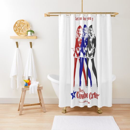 Discover cowboy carter Shower Curtain