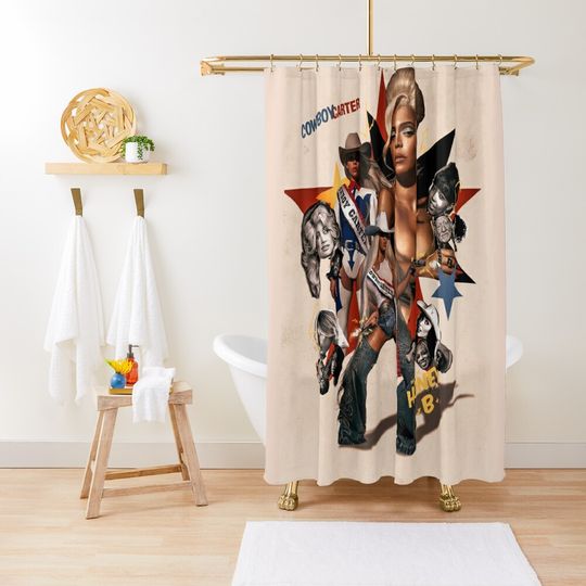 Discover Cowboy Carter, Cowboy Carter Shower Curtain