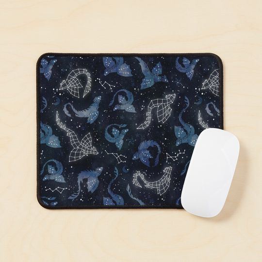 Discover Dragon star constellations Mouse Pad
