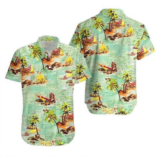 Discover Samuel Brett from Alien Harry Dean Stanton Hawaiian Shirt