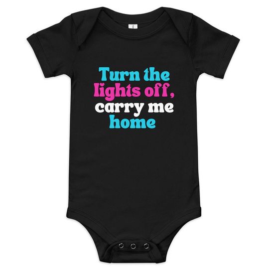 Discover Turn The Lights Off Baby Onesie, Emo Baby, B182 Inspired