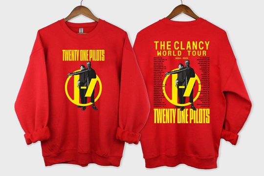 Discover Limited Pilotss Band The CLANCY 2024-2025 World Tour Shirt