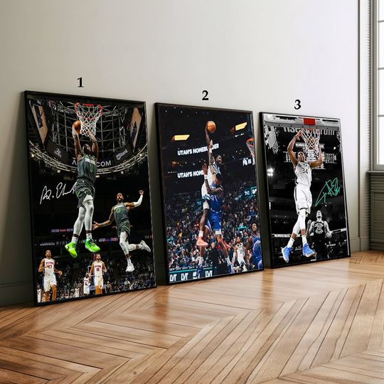 Discover Anthony Edwards Poster, Basketball Signed Poster