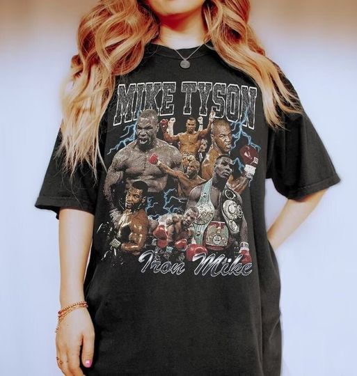 Discover Mike Tyson Shirt, Classic 90s Graphic Tee, Vintage Bootleg Gift
