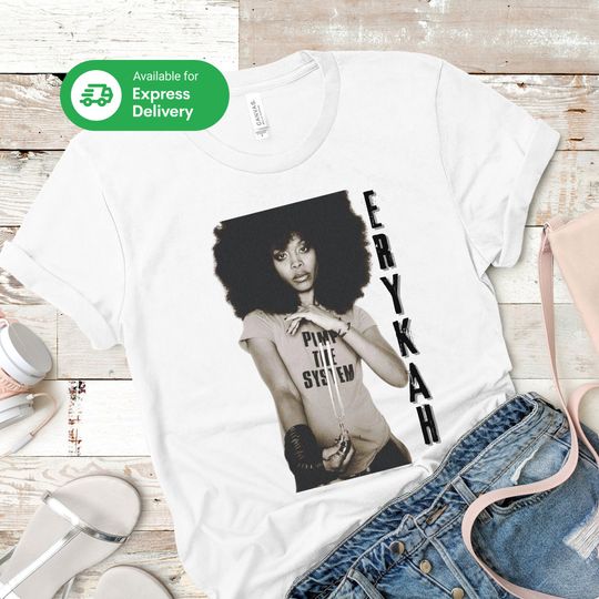 Discover Express Delivery Erykah Badu Graphic T-Shirt Unisex| Baduizm Erykah Badu
