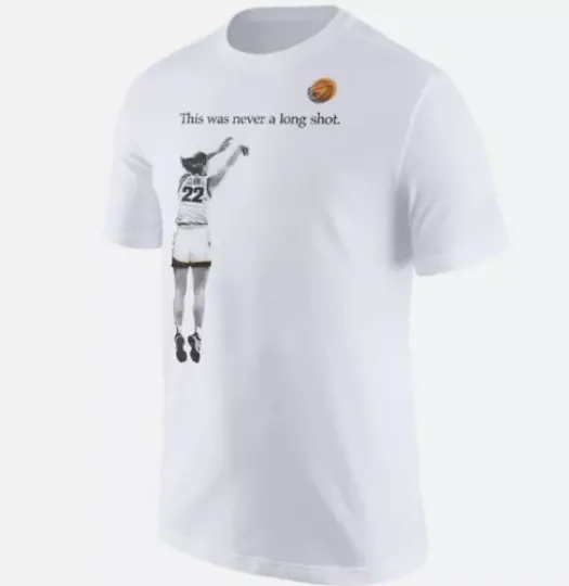 Discover Caitlin Clark This Never A Long Shot Breaking Record White Shirt