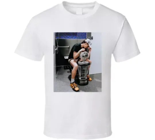 Discover Caitlin Clark Recreates Kobe Bryant Trophy Photo T Shirt