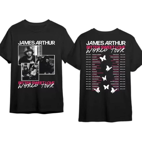 Discover James Arthur Tour Shirt, James Arthur Merch