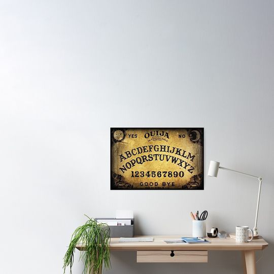 Discover OUIJA Game Board Poster