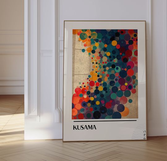 Discover Yayoi Kusama Print , Yayoi Kusama Print Remake