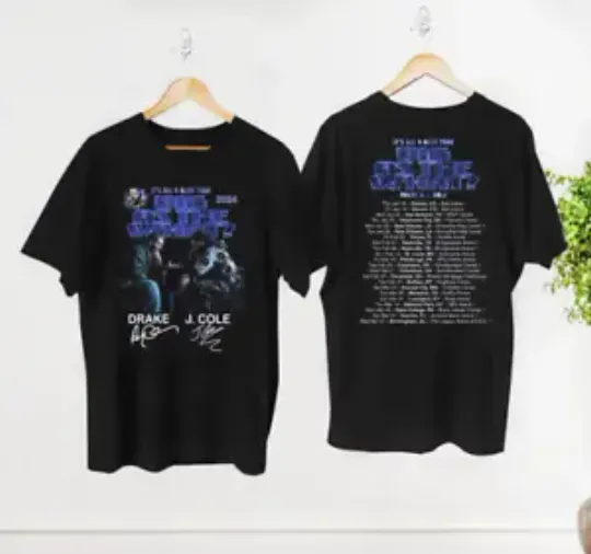 Discover Drake J Cole Tour 2024 T-Shirt