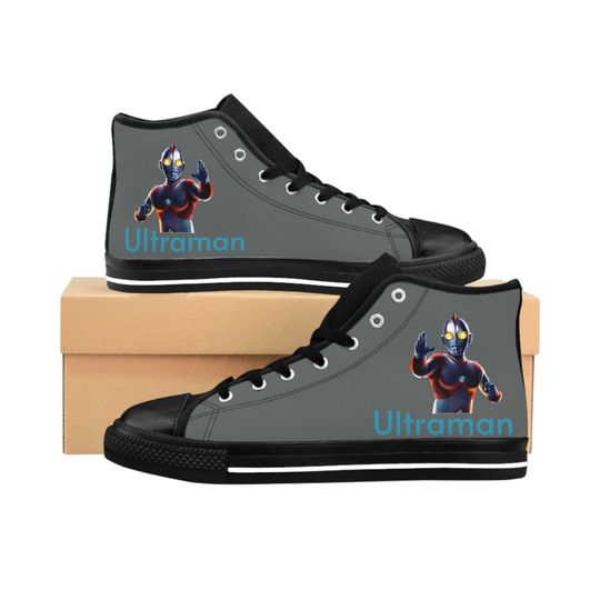 Discover Men's Ultraman canvas high top sneakers