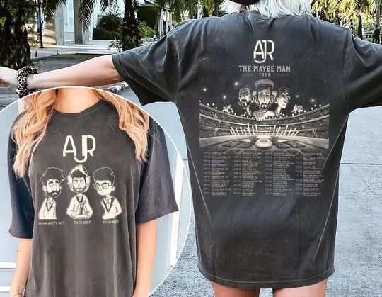 Discover A.J.R Maybe Man Tour 2024 Graphic Shirt