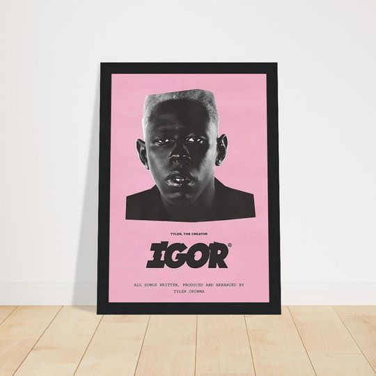 Discover Tyler the Creator Igor Album Cover Poster
