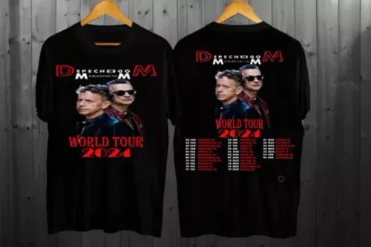 Discover 2024 Depeche Mode Memento Mori World Tour T-Shirt, Depeche Mode Tour 2024 TShirt