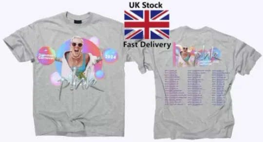 Discover Pink P!nk Singer Summer Carnival 2024 Festival Tour Tshirt