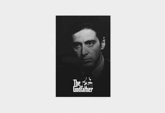 Discover The Godfather Movie Poster Michael Corleone Poster
