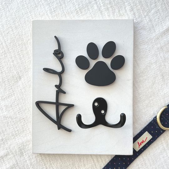 Discover Personalized Pet Leash Holder, Pet Lover Gift