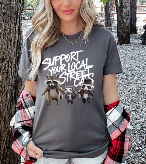 Discover Support Your Local Street Cats T-Shirt