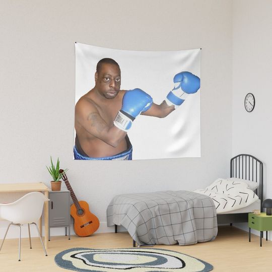 Discover Beetle Juice Boxing Legend  Tapestry