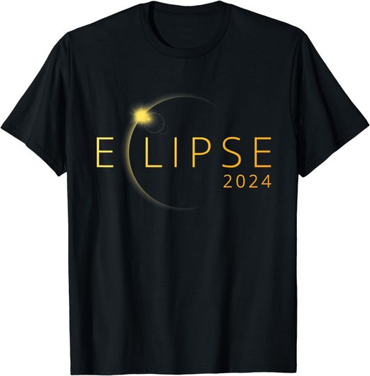 Discover Solar Eclipse Shirt 2024 Total Solar Eclipse 4.08.24 T-Shirt