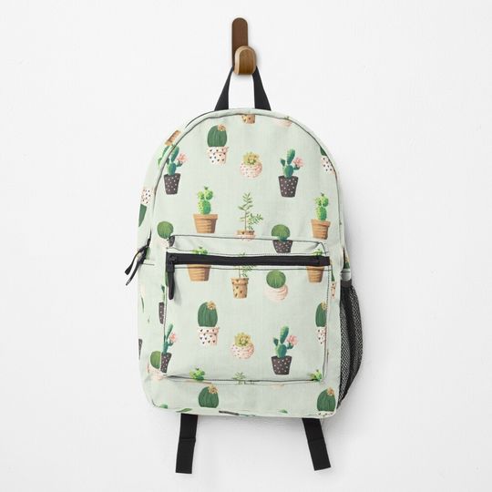 Discover Cactus Floral Design Backpack