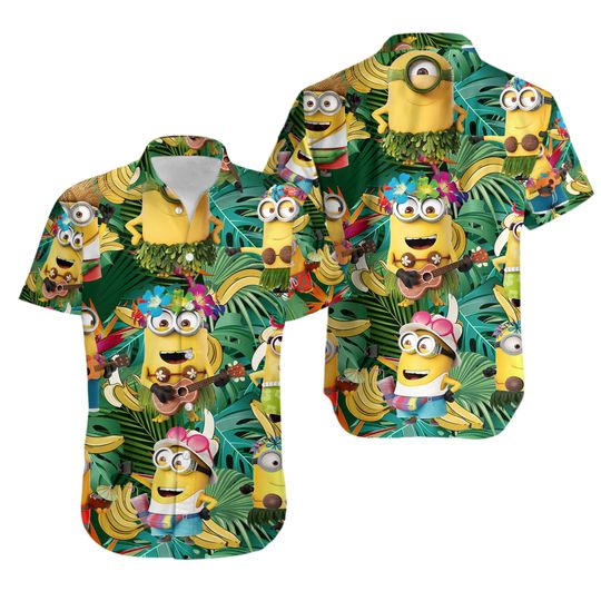 Discover Minions Despicable Me Hawaiian Shirt