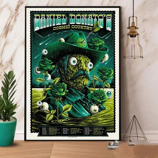 Discover Daniel Donato's Cosmic Country April & May Tour 2024 Poster