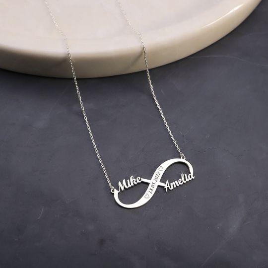 Discover Personalized Custom Infinity Name Necklace