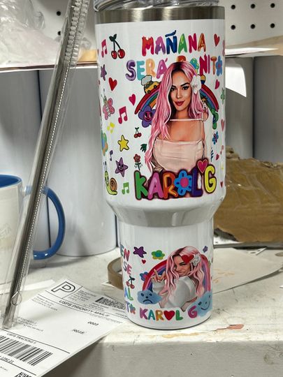 Discover karol g tumbler 40 oz