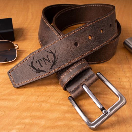 Discover Custom Full Grain Leather Belt