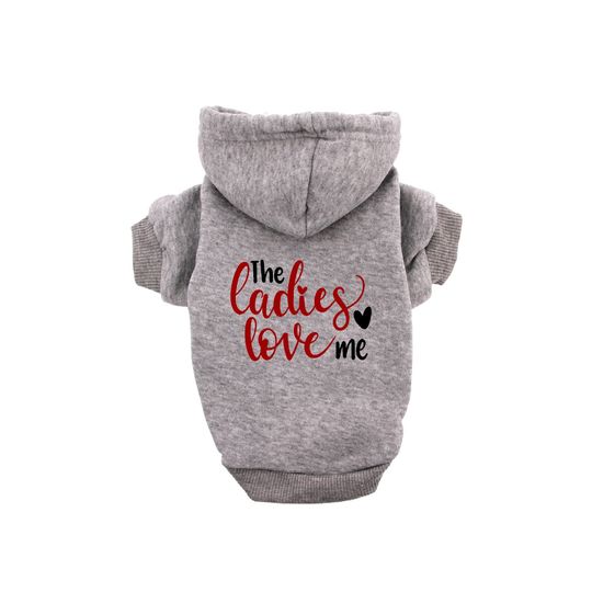 Discover Dog Hoodie Memes and Parody Ladies Love Me